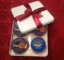 Kaviar Geschenkset mit Schokokaviar und Perlmutlöffel